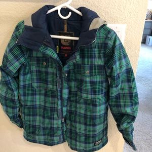 Medium boys Burton ski/snowboarding jacket